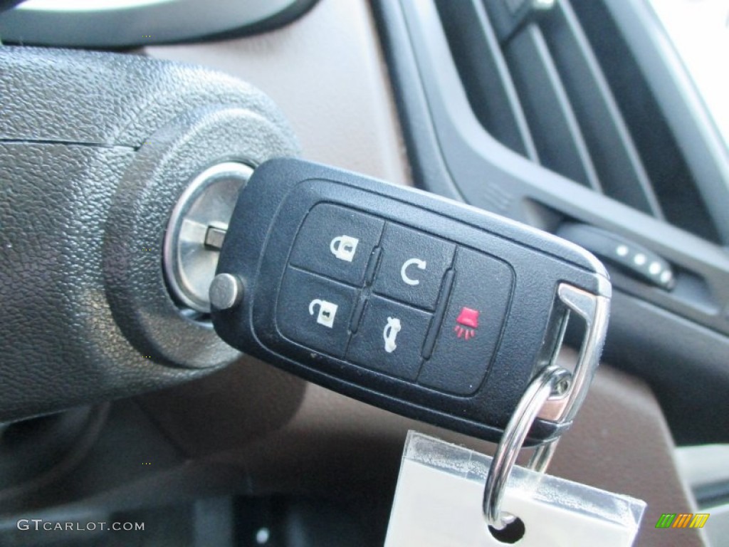 2010 Equinox LTZ AWD - Cyber Gray Metallic / Jet Black/Brownstone photo #12