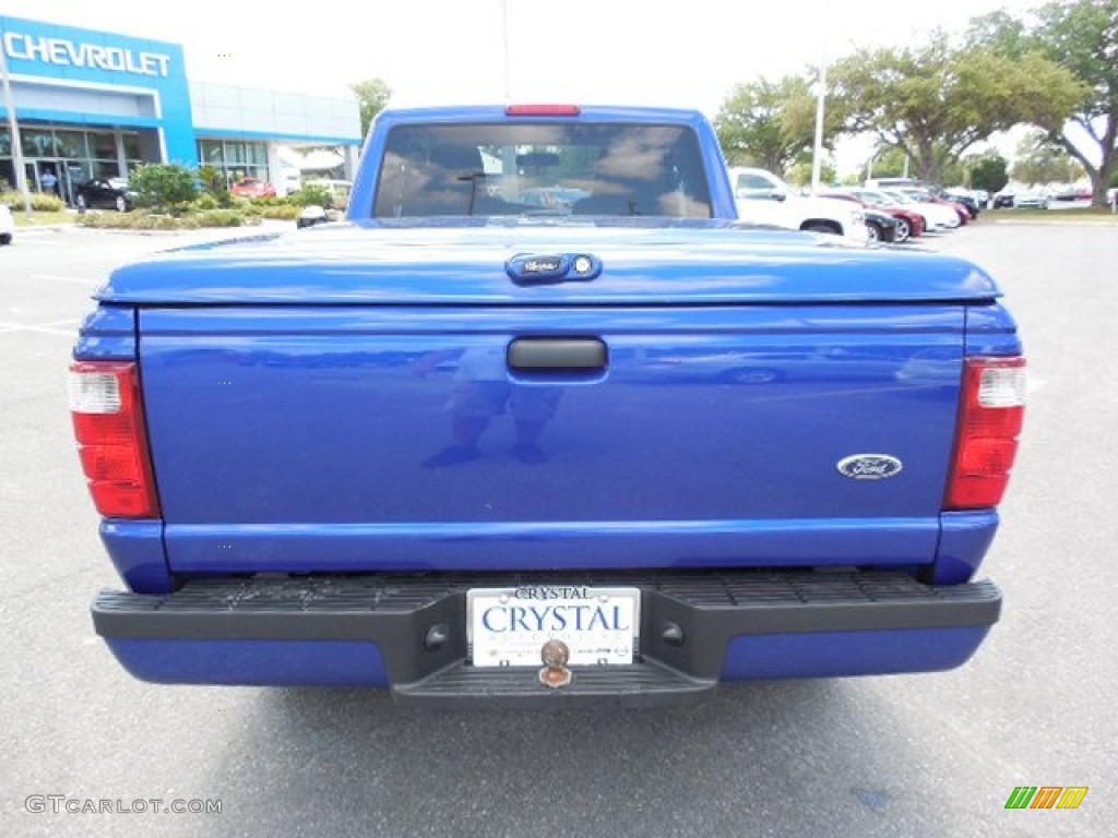 2005 Ranger Edge SuperCab - Sonic Blue Metallic / Medium Dark Flint photo #7