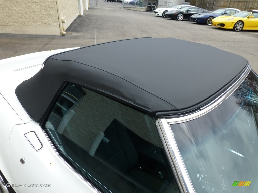 1971 Corvette Stingray Convertible - Classic White / Black photo #15