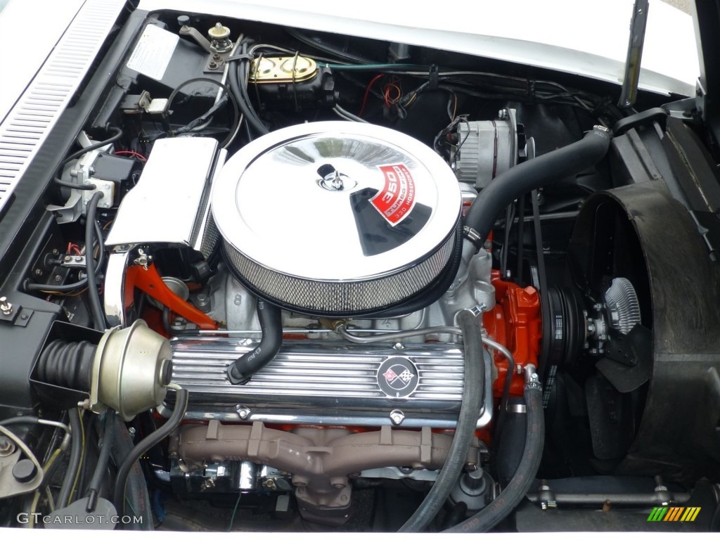 1971 Chevrolet Corvette Stingray Convertible 350 cid OHV 16-Valve LT-1 V8 Engine Photo #92931103