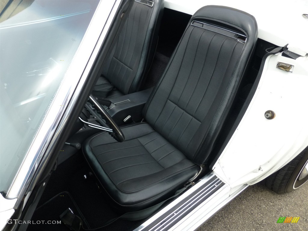 1971 Corvette Stingray Convertible - Classic White / Black photo #23