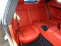 2011 Maserati GranTurismo Rosso Corallo Interior Rear Seat Photo