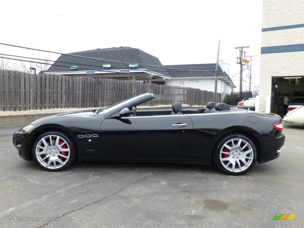 Nero (Black) 2010 Maserati GranTurismo Convertible GranCabrio Exterior Photo #92931889