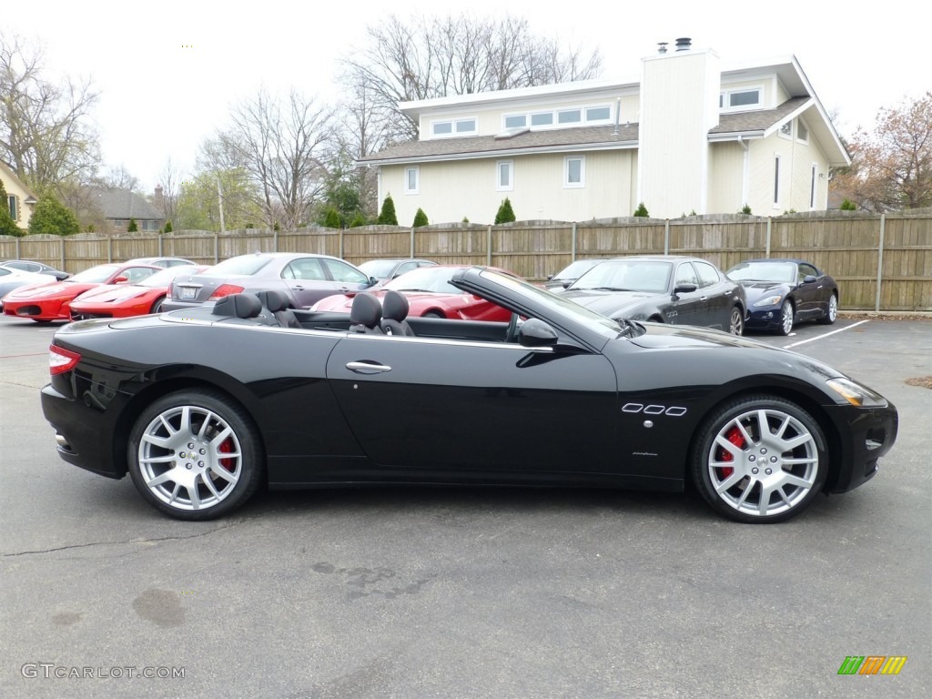 Nero (Black) 2010 Maserati GranTurismo Convertible GranCabrio Exterior Photo #92931951