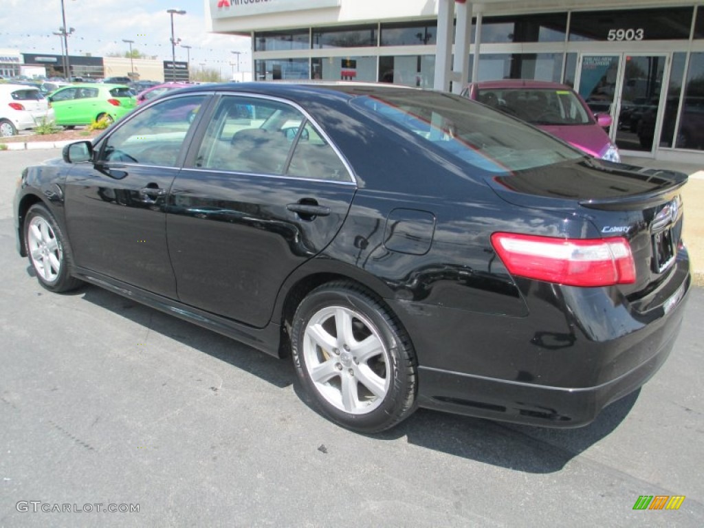 2008 Camry SE - Black / Ash photo #5