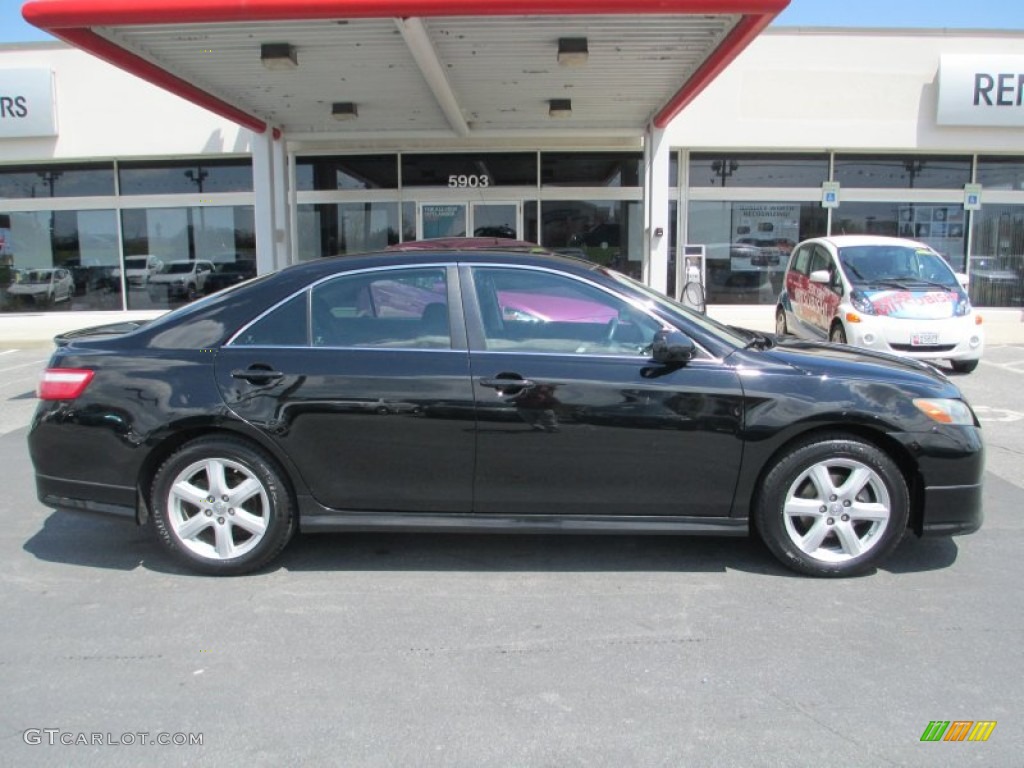 2008 Camry SE - Black / Ash photo #7