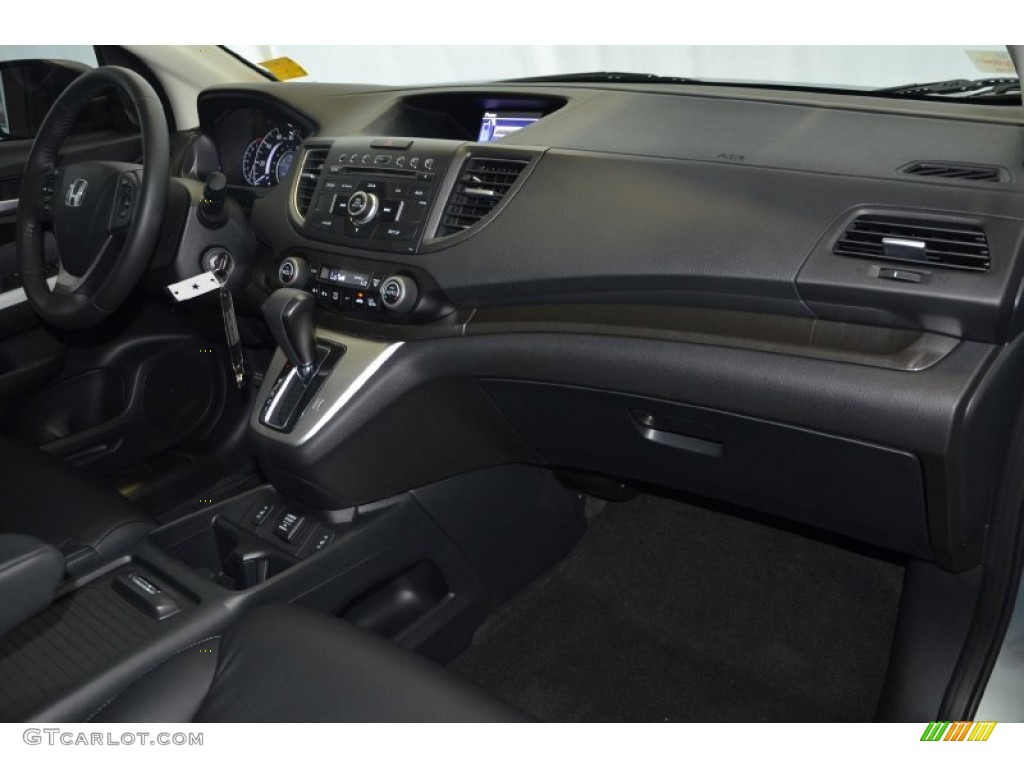 2012 CR-V EX-L - Opal Sage Metallic / Black photo #34