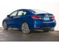 2014 Dyno Blue Pearl Honda Civic EX Sedan  photo #2