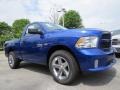 2014 Blue Streak Pearl Coat Ram 1500 Express Regular Cab  photo #4