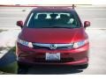 Crimson Pearl - Civic LX Sedan Photo No. 8