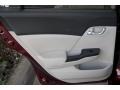 Crimson Pearl - Civic LX Sedan Photo No. 26