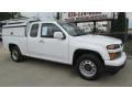 2012 Summit White Chevrolet Colorado Work Truck Extended Cab  photo #11