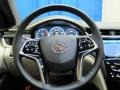 Platinum Jet Black/Light Wheat Opus Full Leather Steering Wheel Photo for 2014 Cadillac XTS #92942885