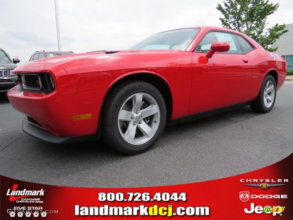 2014 Challenger R/T - TorRed / Dark Slate Gray photo #1