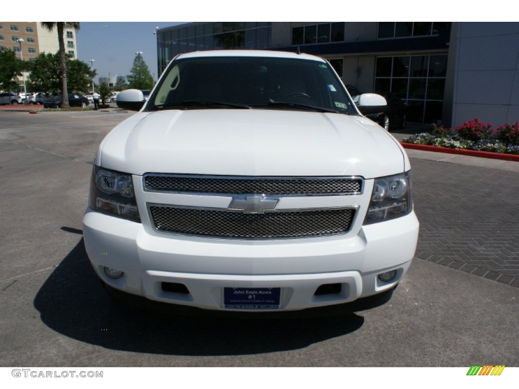 2008 Tahoe LT - Summit White / Light Cashmere/Ebony photo #3