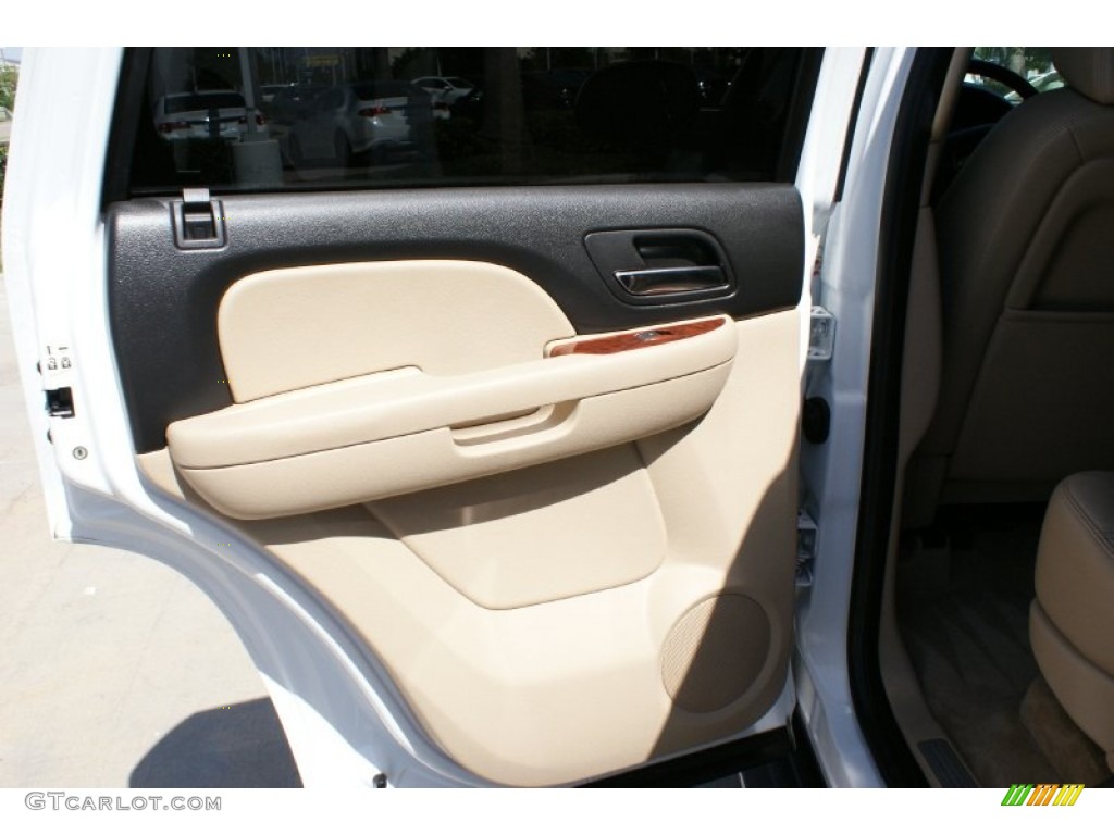 2008 Tahoe LT - Summit White / Light Cashmere/Ebony photo #11