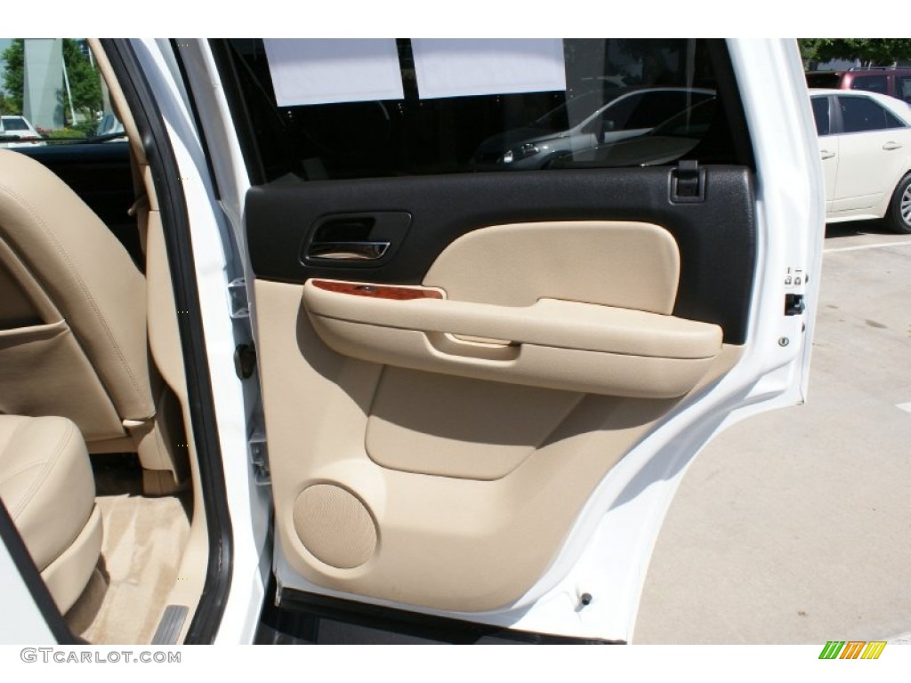 2008 Tahoe LT - Summit White / Light Cashmere/Ebony photo #14