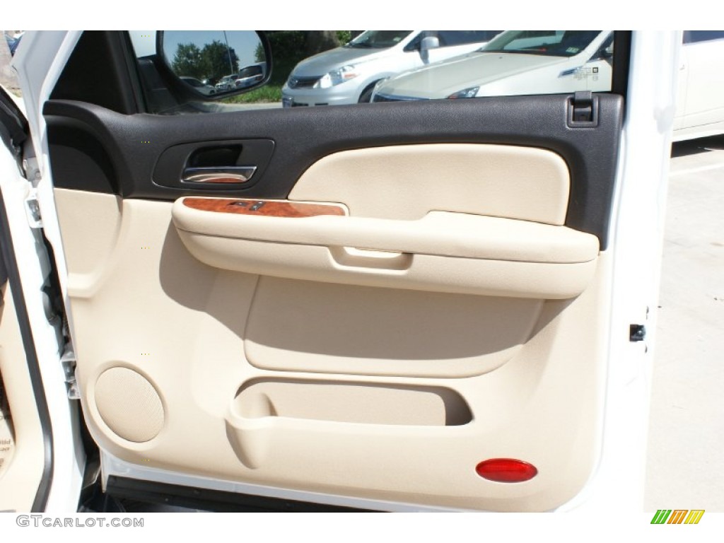 2008 Tahoe LT - Summit White / Light Cashmere/Ebony photo #18