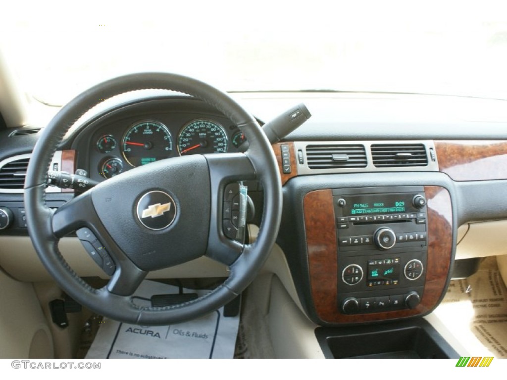 2008 Tahoe LT - Summit White / Light Cashmere/Ebony photo #23