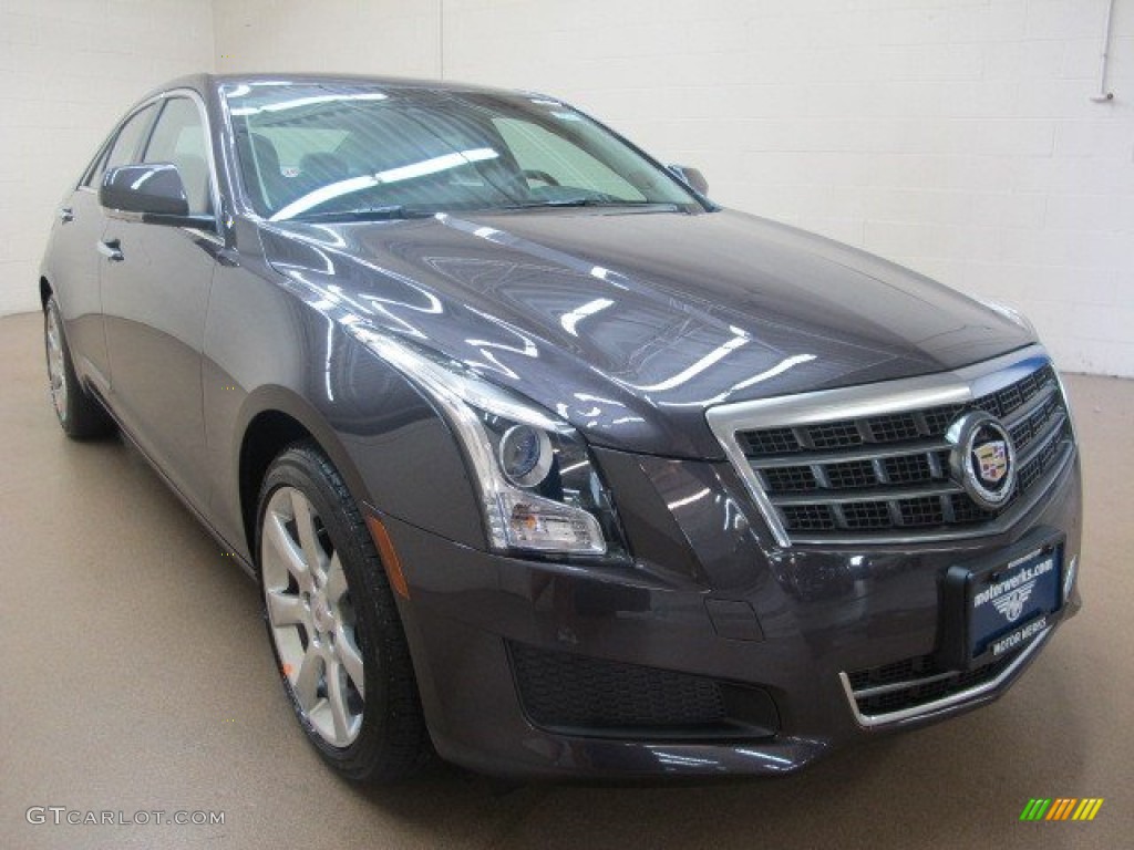 2014 ATS 2.0L Turbo - Majestic Plum Metallic / Light Platinum/Jet Black photo #1