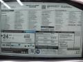  2014 ATS 2.0L Turbo Window Sticker