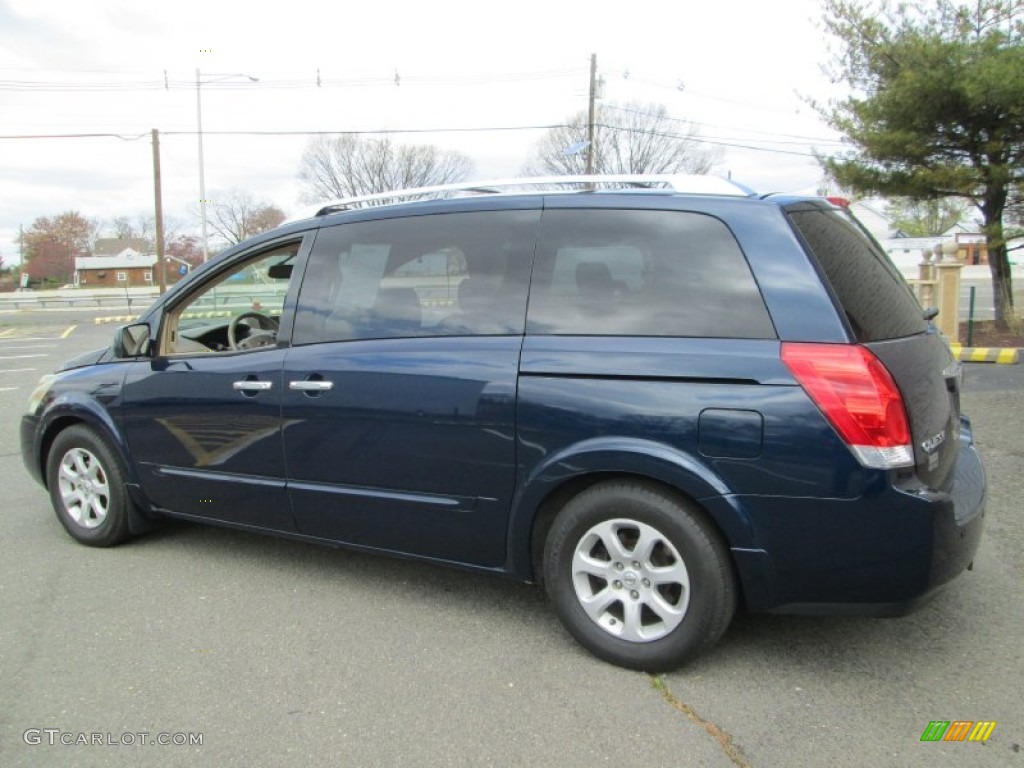 2007 Quest 3.5 SL - Majestic Blue Metallic / Beige photo #5