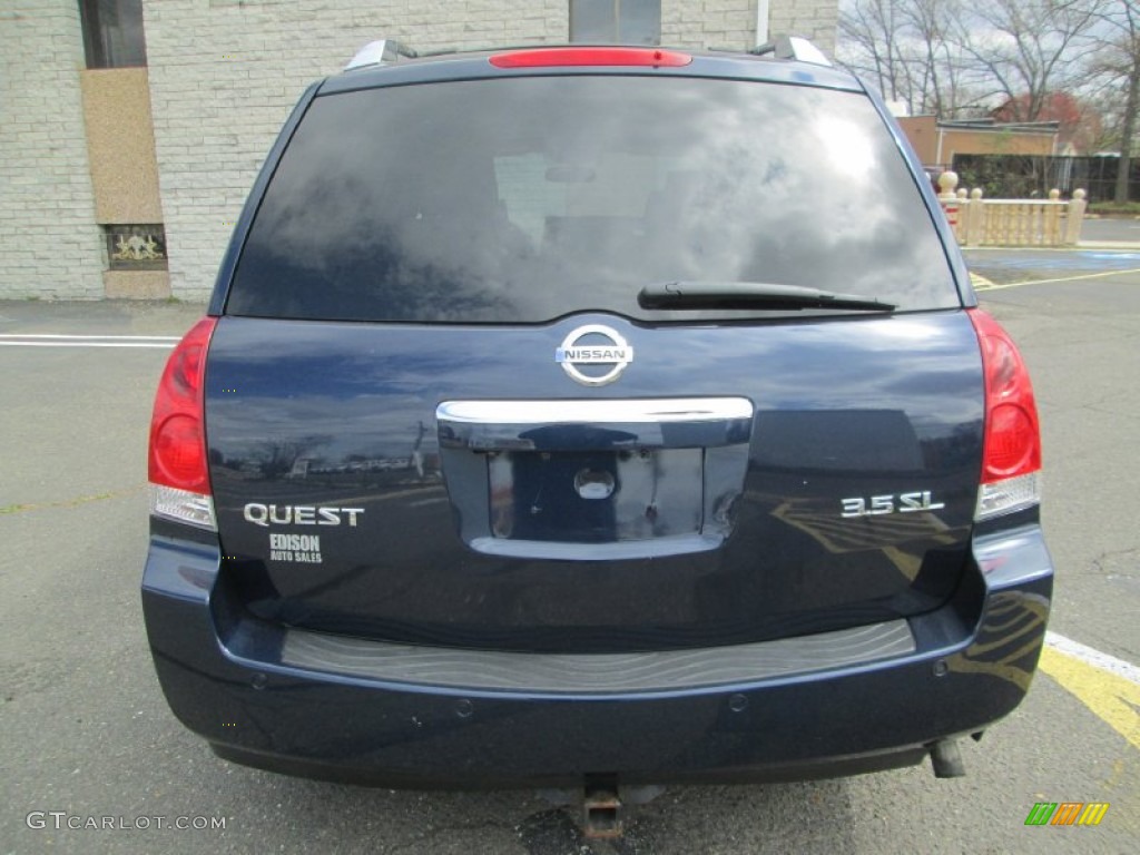 2007 Quest 3.5 SL - Majestic Blue Metallic / Beige photo #7