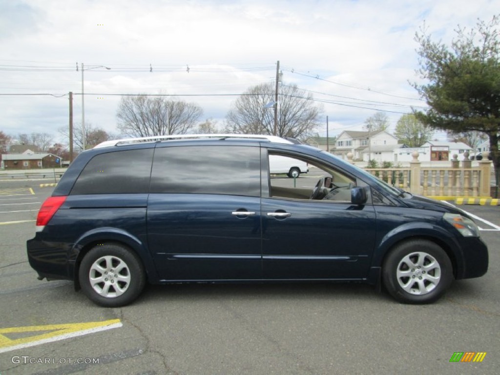 2007 Quest 3.5 SL - Majestic Blue Metallic / Beige photo #10