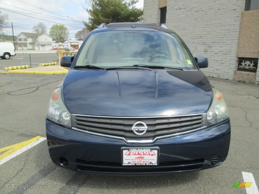 2007 Quest 3.5 SL - Majestic Blue Metallic / Beige photo #14