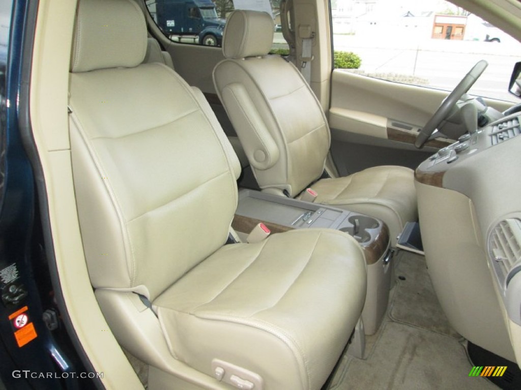 2007 Quest 3.5 SL - Majestic Blue Metallic / Beige photo #16