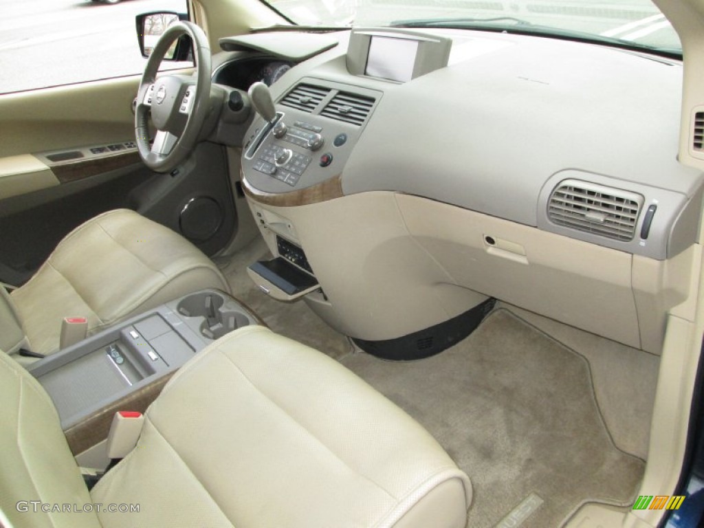 2007 Quest 3.5 SL - Majestic Blue Metallic / Beige photo #18