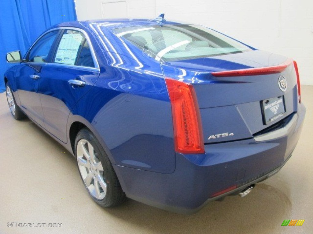 2014 ATS 2.0L Turbo AWD - Opulent Blue Metallic / Light Platinum/Jet Black photo #5