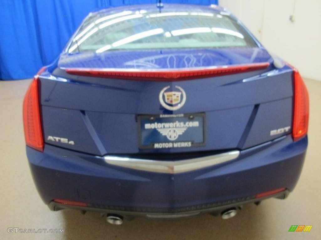 2014 ATS 2.0L Turbo AWD - Opulent Blue Metallic / Light Platinum/Jet Black photo #6