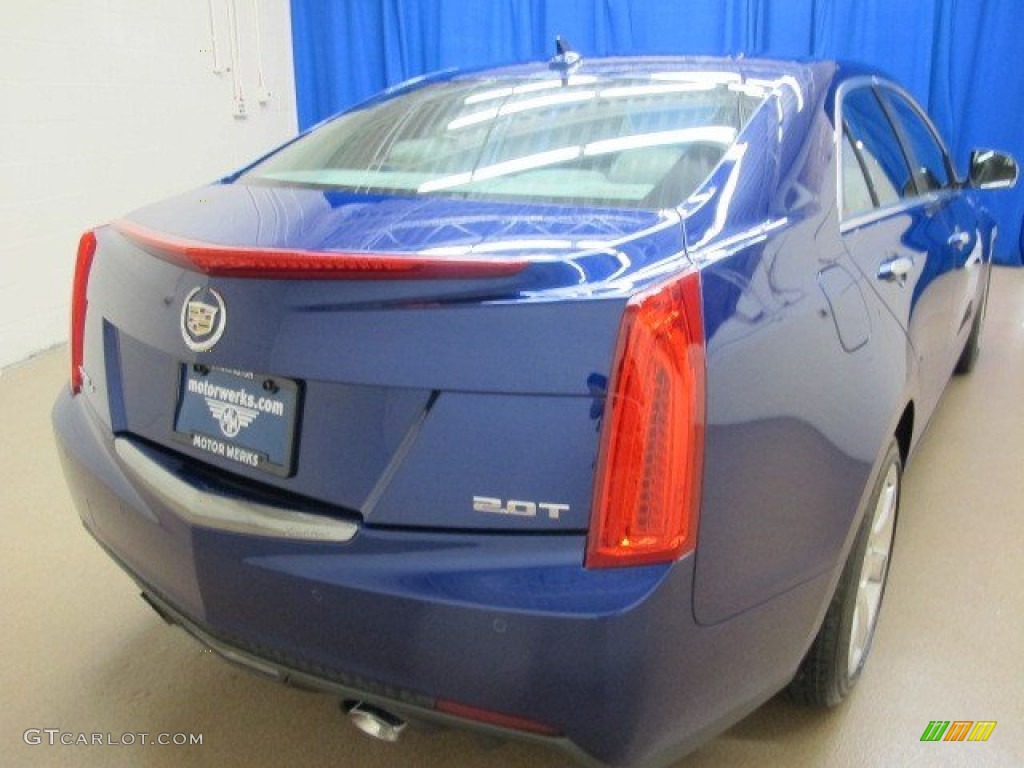 2014 ATS 2.0L Turbo AWD - Opulent Blue Metallic / Light Platinum/Jet Black photo #7