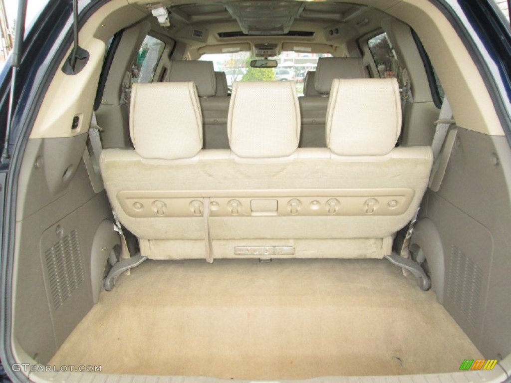 2007 Quest 3.5 SL - Majestic Blue Metallic / Beige photo #36