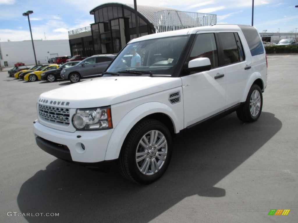 2011 LR4 HSE - Fuji White / Ebony/Ebony photo #2