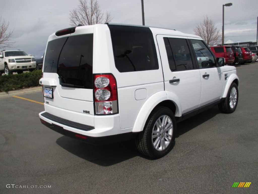 2011 LR4 HSE - Fuji White / Ebony/Ebony photo #6
