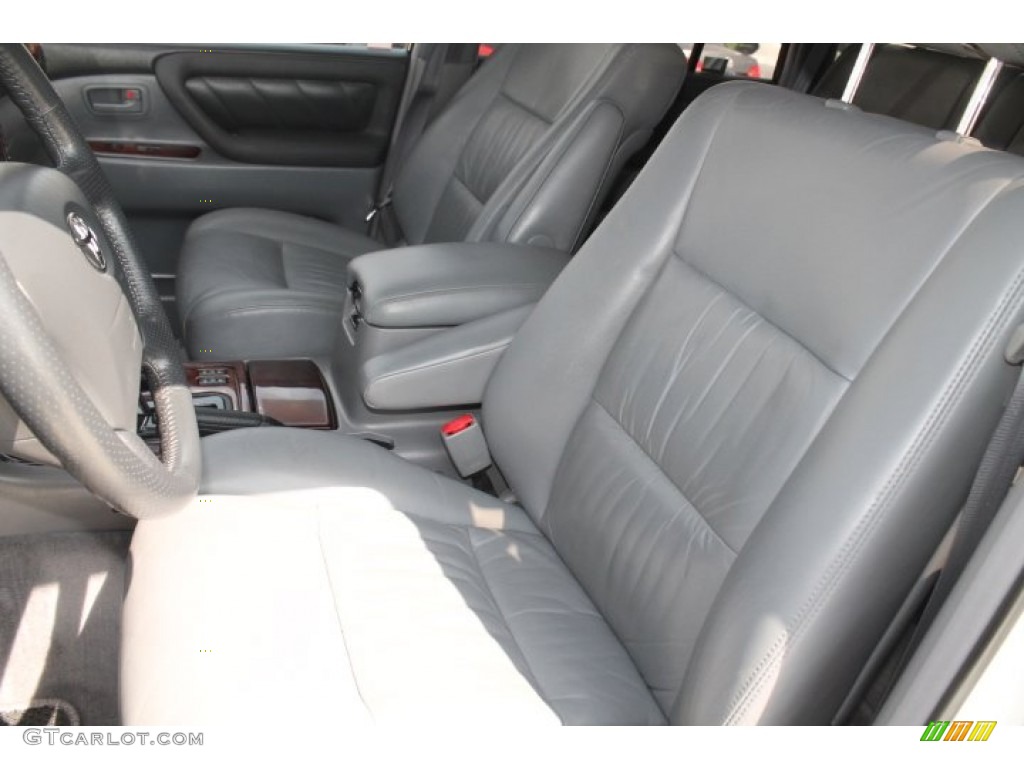 2001 Land Cruiser  - Natural White / Gray photo #15