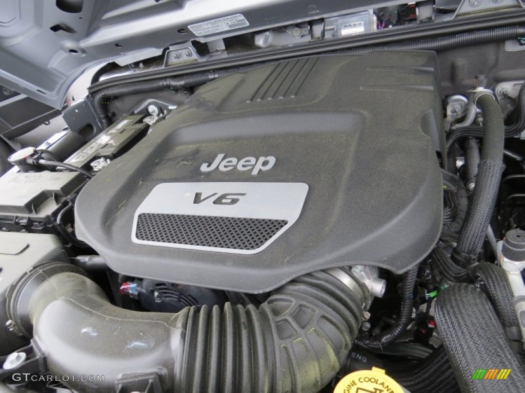 2014 Jeep Wrangler Unlimited Oscar Mike Freedom Edition 4x4 Engine Photos