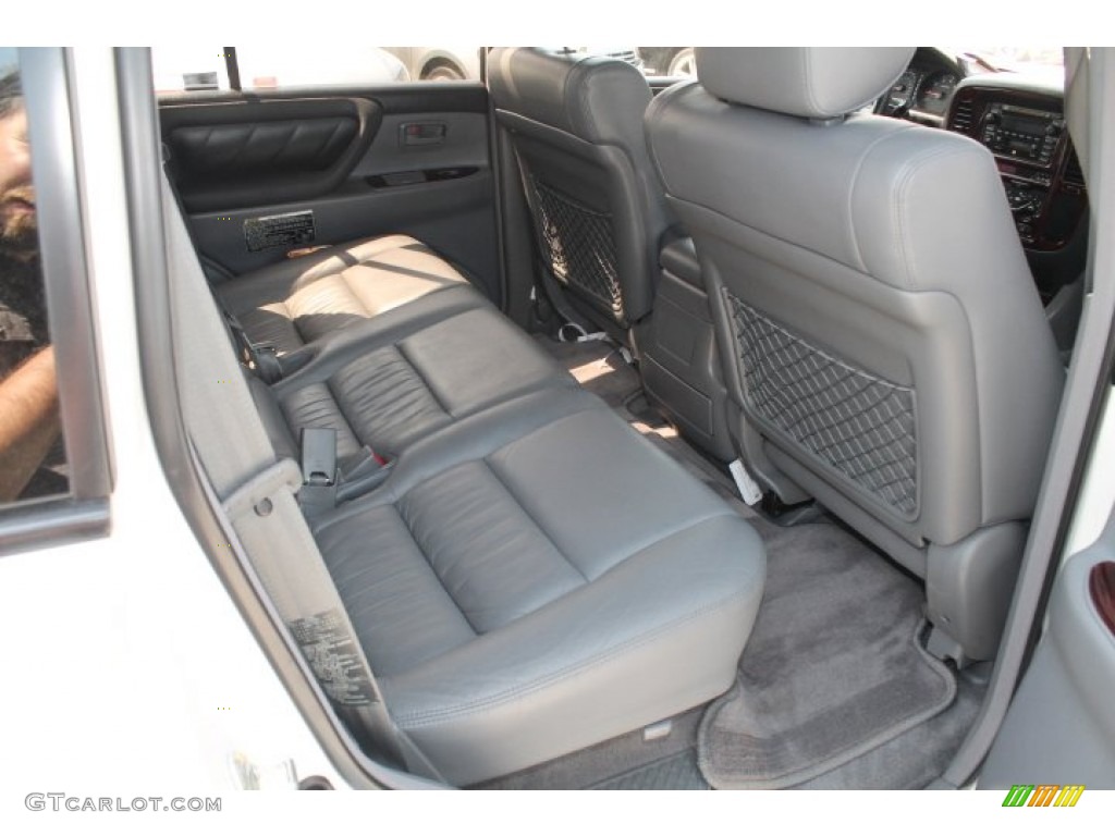 2001 Land Cruiser  - Natural White / Gray photo #33