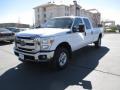 Oxford White - F350 Super Duty XL Crew Cab 4x4 Photo No. 2