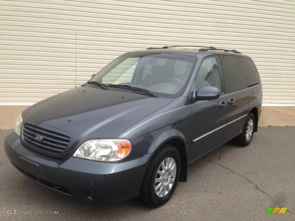 2002 Sedona LX - Misty Blue / Gray photo #1