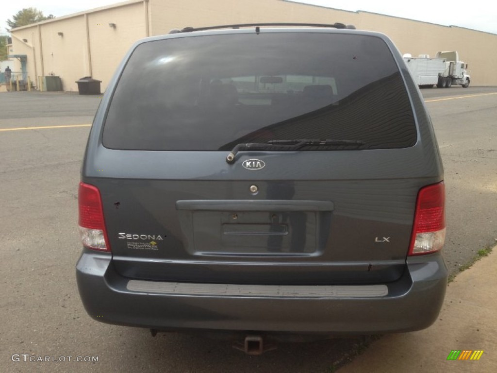 2002 Sedona LX - Misty Blue / Gray photo #4