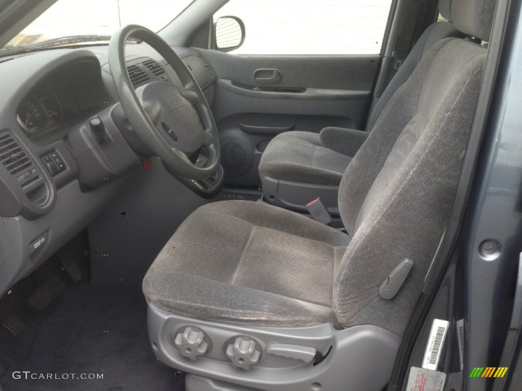 2002 Sedona LX - Misty Blue / Gray photo #13