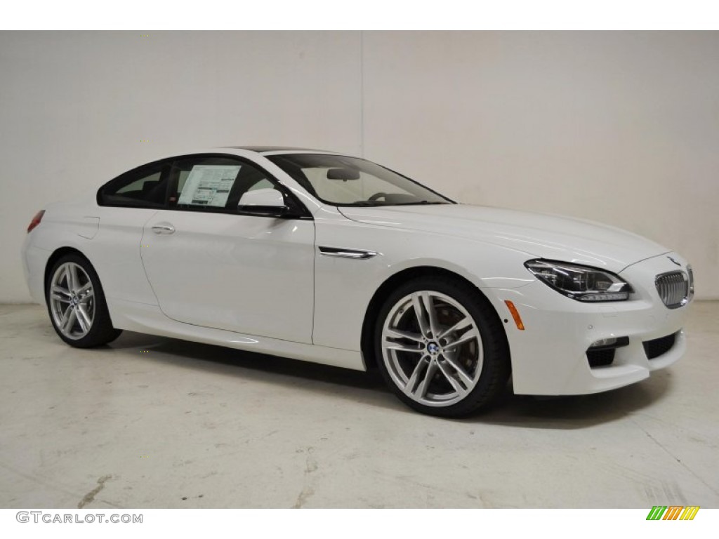 Alpine White 2014 BMW 6 Series 650i Coupe Exterior Photo #92951077