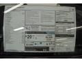 2014 BMW 6 Series 650i Coupe Window Sticker