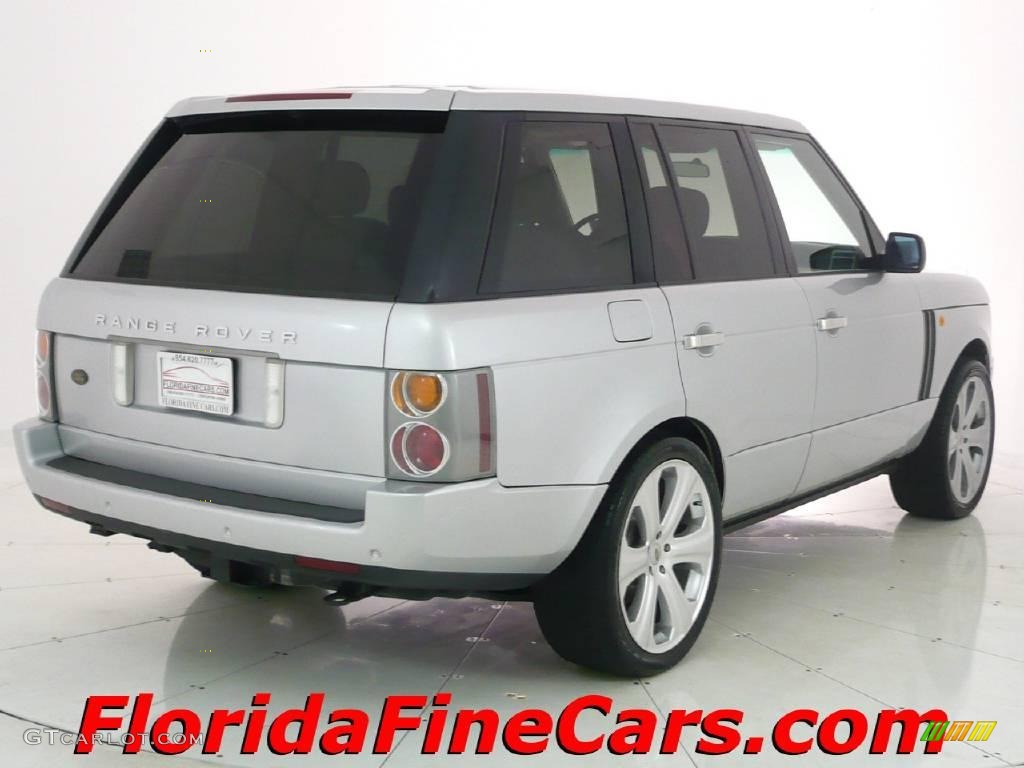 2004 Range Rover HSE - Zambezi Silver Metallic / Sand/Jet Black photo #2