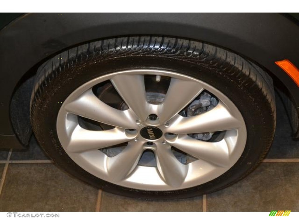 2011 Cooper S Hardtop - British Racing Green II / Carbon Black photo #5