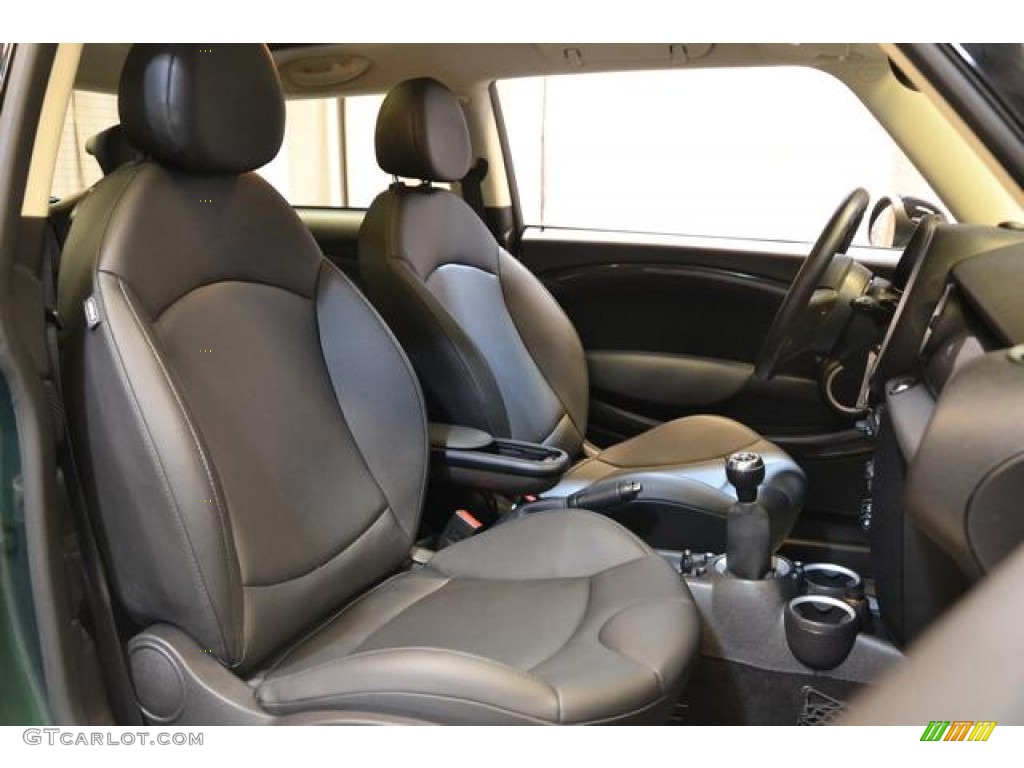 2011 Cooper S Hardtop - British Racing Green II / Carbon Black photo #6