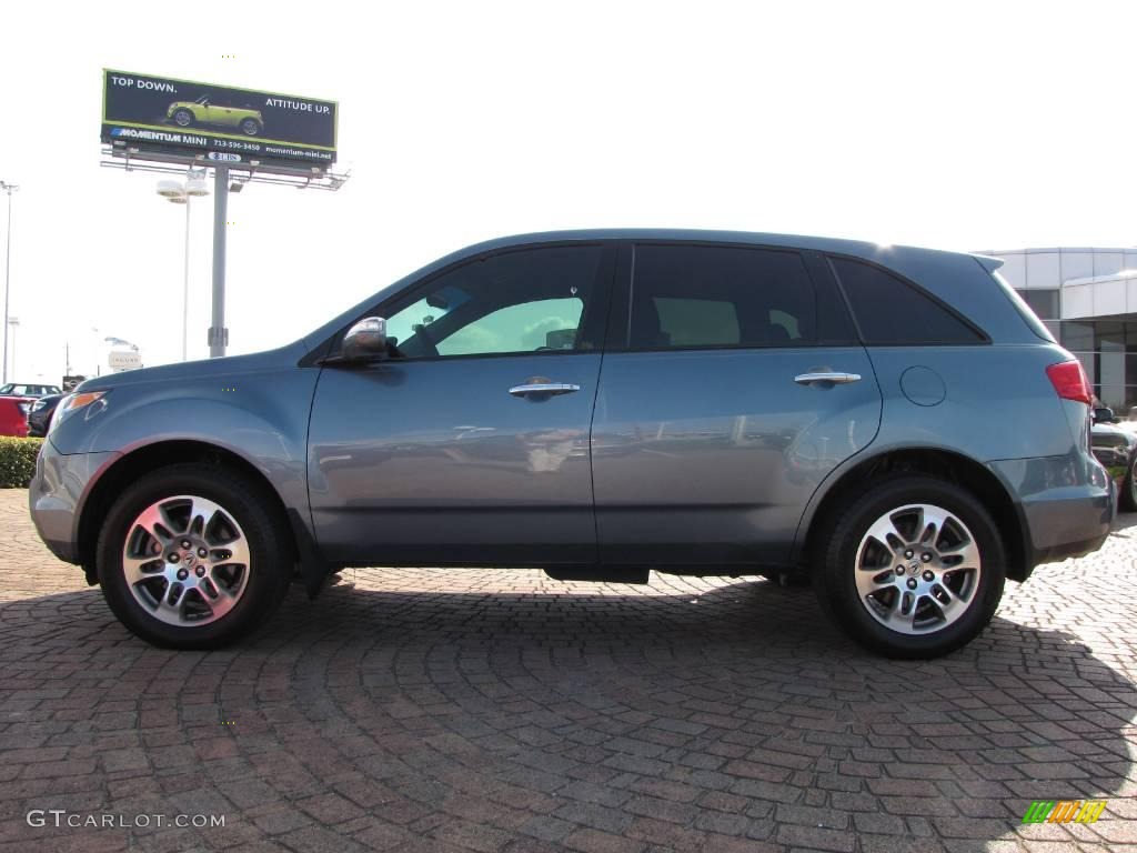 2007 MDX Technology - Steel Blue Metallic / Ebony photo #2